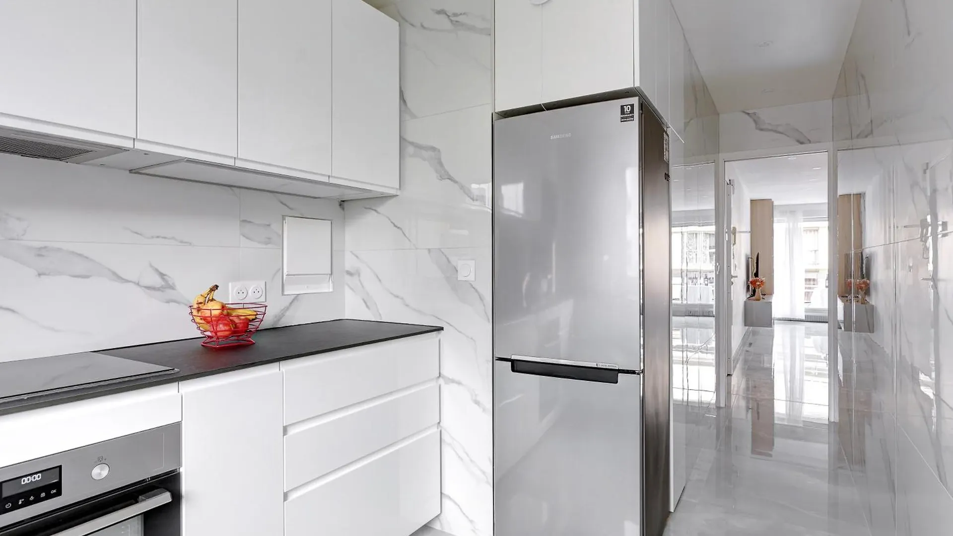 Apartment Suite Au Coeur De Paris, Architecturale Et Elegante